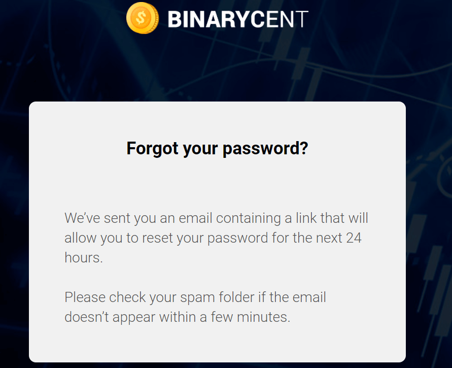 Binarycentでログインしてお金を入金する方法