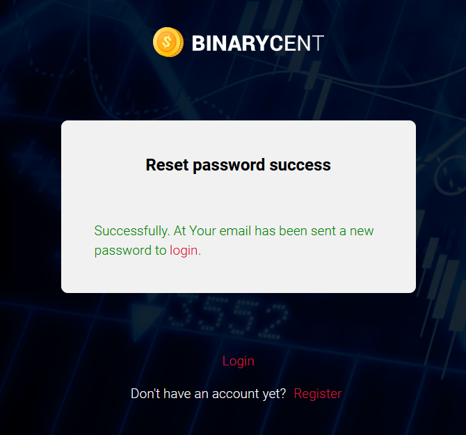 كيفية تسجيل الدخول وإيداع الأموال في Binarycent